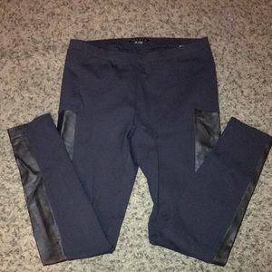 Theory Lambskin Leggings